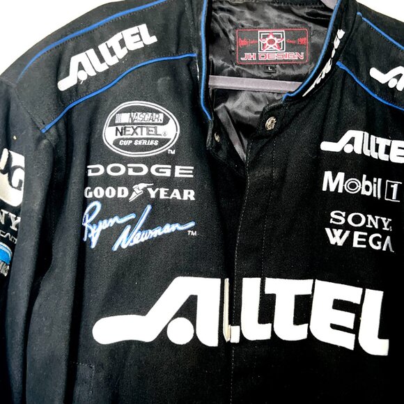 Alltel Ryan Newman Vintage Racing Jacket Size Large - Picture 7 of 12